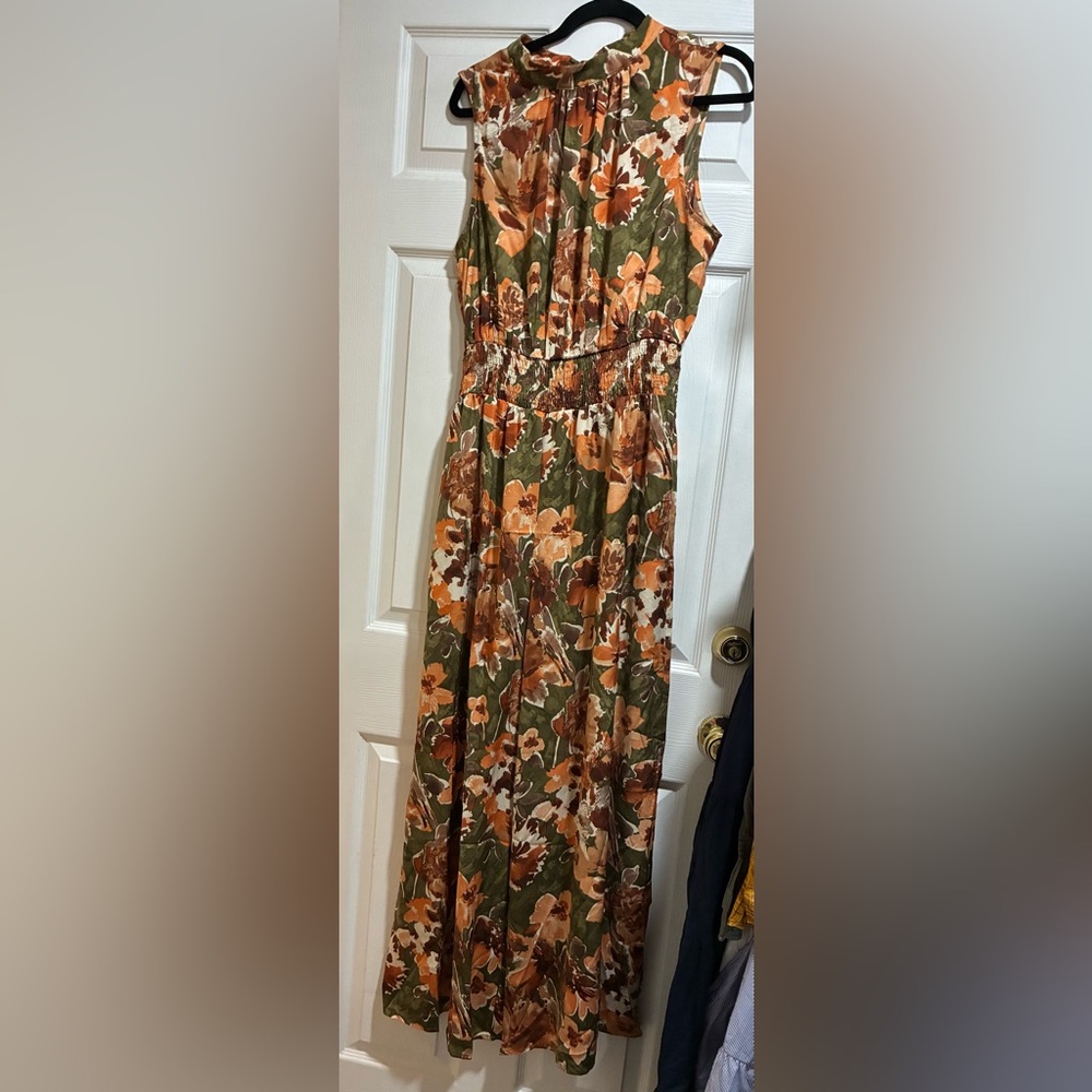 059 Easel MIRABELLE SATIN JUMPSUIT - Picture 6 of 6